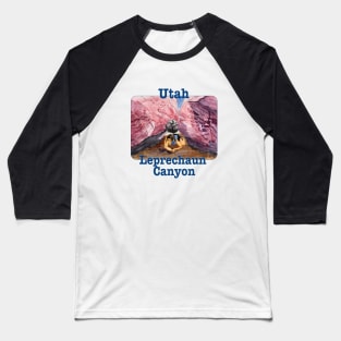 Leprechaun Slot Canyon, Utah Baseball T-Shirt